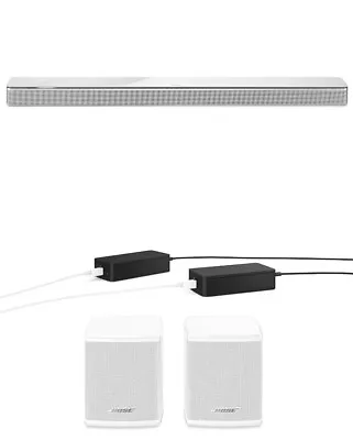 Kaufen Bose Soundbar 700 + Surround Speakers Set Weiß Alexa Wifi Rechnung+Garantie NEU! • 899.99€