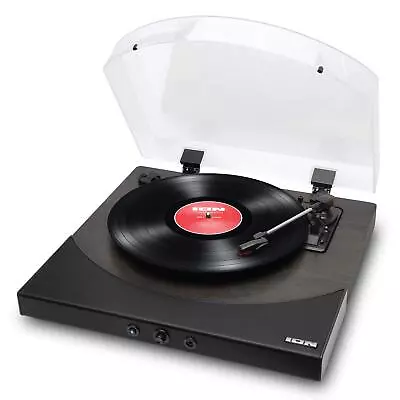 Kaufen ION Audio Premier LP Vinyl Plattenspieler Bluetooth Eingebauten Schwarz DEFEKT • 1€