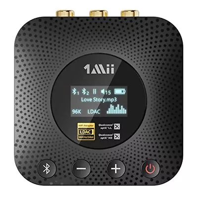 Kaufen 1Mii B06HD+ Hi-Res Bluetooth 5.1 Musik Empfänger Für Stereoanlage Mit LDAC, H... • 152.61€