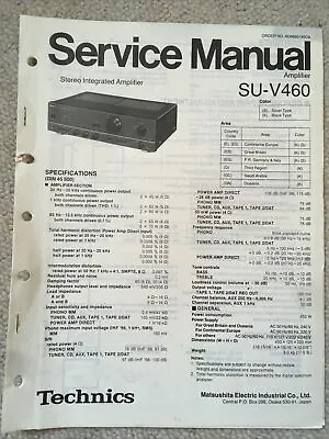 Kaufen Technics Service Manual SU-V460 • 9.90€