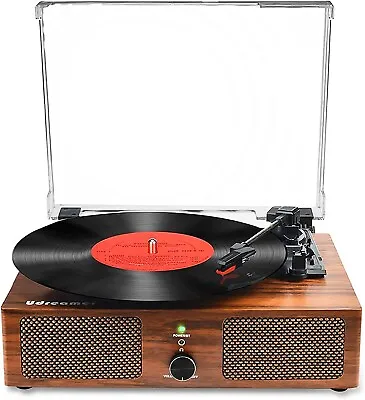 Kaufen Vinyl Plattenspieler Bluetooth Plattenspieler Mit Eingebauten Lautsprechern • 79.99€