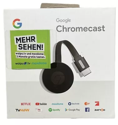 Kaufen Google Chromecast (2. Generation) Digital Media Streamer - Schwarz • 29.99€