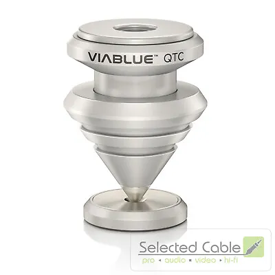Kaufen VIABLUE ™ QTC XL Spikes Silber Für Lautsprecher Plattenspieler 4er Set | 50012 • 259.99€