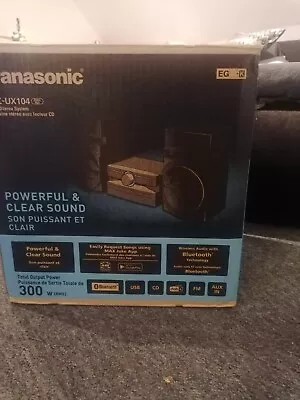Kaufen Panasonic SC-UX104 Home Audio MInisystem 300W - Schwarz • 139€