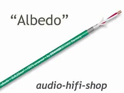 Kaufen High-End Audio-Kabel Sommer Cable ALBEDO MkII Meterware TOP Empfehlung Für Phono • 9.45€