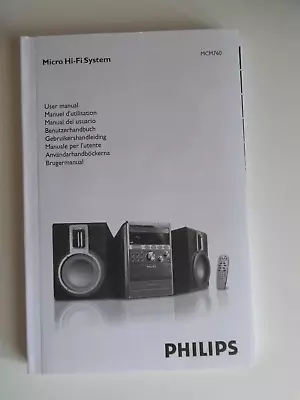 Kaufen Gebrauchsanleitung Für Micro Hi -Fi System  Philips/ Stereo-Anlage MCM760 Rar • 19€