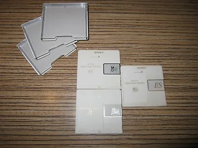 Kaufen 3 Sony ES    74 Minidisc  MD   + Hüllen  (211)     • 39.99€
