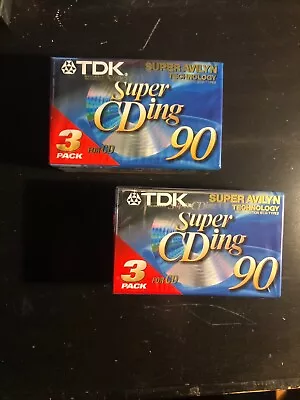 Kaufen Tdk Super Cding 90  2x3 Tapes Kassetten  • 12€