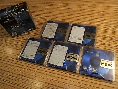 Kaufen 5 X Best Bedia 80  Minidisc MD   In Folie (26 F)    • 19.86€