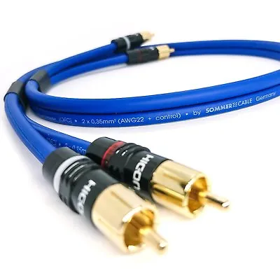 Kaufen Cinch NF- / Kabel 75cm Mit Sommer Cable Passend Zu Phonokabel SC81-K-0075 | CM03 • 50€