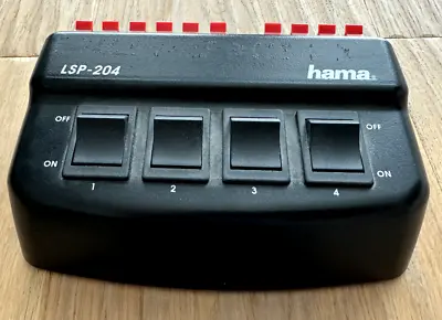 Kaufen Hama LSP-204 Lautsprecher Umschaltpult • 6.90€