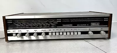 Kaufen Tandberg Solvesuper 11 Ss 11 Fm Stereo EmpfÄnger VerstÄrker Phono Stage Hi Fi • 170.98€