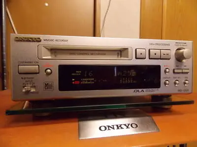 Kaufen Onkyo Md Mini Bremsscheiben Recorder MD-105X High Speed Audio System Silber Used • 155.64€