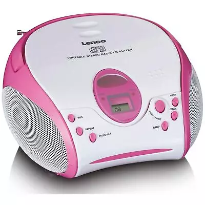 Kaufen Lenco SCD-24kids Pink Radiorekorder • 55.19€