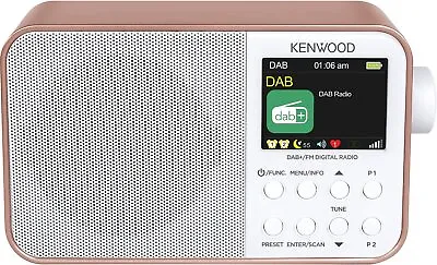 Kaufen Kenwood CRM30DABR Rose-gold, DAB+ Radio, Line-In, USB, DAB+, BT Audio Streaming • 66€