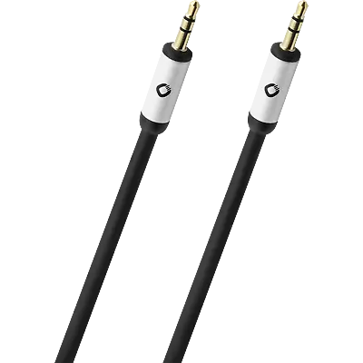 Kaufen OEHLBACH I-Connect J-35 AUX Audiokabel 3,5mm Stereo Klinkenkabel - 3m Schwarz • 34.99€