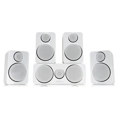 Kaufen Wharfedale HSP DX-2 5.0 Weiß Kompaktes Lautsprecher Set | Neu • 199€