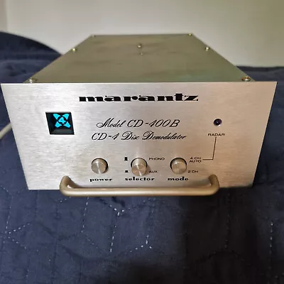 Kaufen Marantz CD 400 B / CD-4 Demodulator Für Z.B Model 4400 Quadradial / Selten • 349€