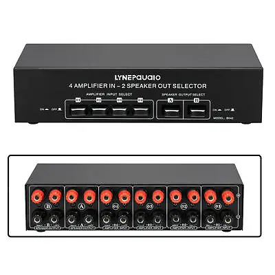 Kaufen 4 In 2 Out Sound Switch 300w Pro Kanal Auswahlschalter • 111.91€