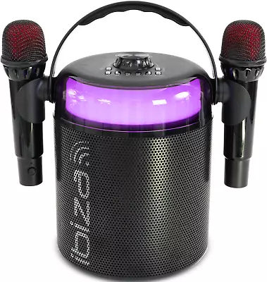 Kaufen Karaoke-lautsprecher Ibiza  Karahome  Akkubetrieben  Bluetooth  Usb  Aux  Koax • 84.89€