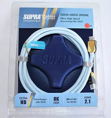 Kaufen Supra Cables HDMI Kabel High Speed 2.1  UHD 8K Mit Ethernet  3D  4m • 113.90€