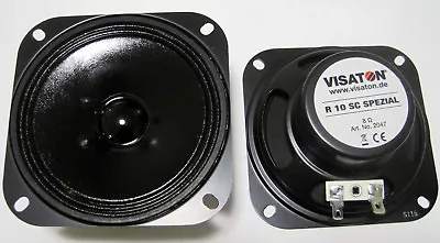 Kaufen VISATON R 10 SC Spezial 8Ohm 10cm  Breitbandlautsprecher Lautsprecher 4  #2047 • 13.49€