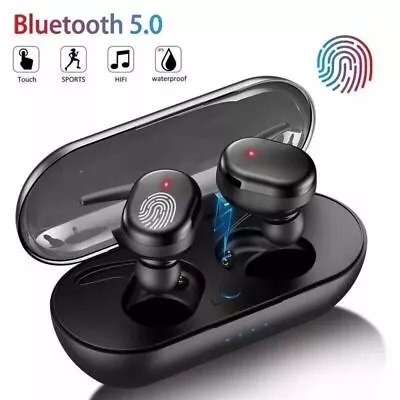 Kaufen TWS Kopfhörer Bluetooth 5.0 In-Ear Ohrhörer Headset Touch Control Mit Ladebox DE • 10.88€