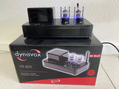 Kaufen Röhren-Verstärker Dynavox VR400 Schwarz Stereo Hybrid-Verstärker • 25.50€