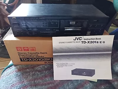 Kaufen JVC Tapedeck Kassettendeck TD-X201 Mit Mängeln  • 10€