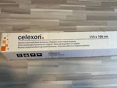 Kaufen Celexon Stativleinwand Economy 133 X 100 Cm Mit Stativ • 49.99€