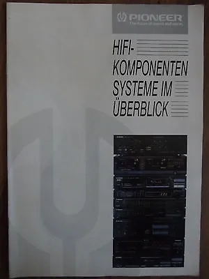 Kaufen Pioneer HIFI-Komponenten Im Überblick, Katalog, PL-980, A-441, SX-1600, PD-5050 • 11.90€
