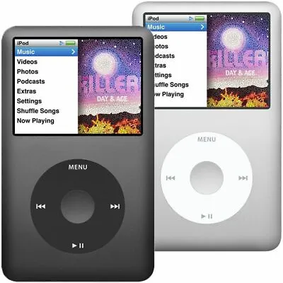 Kaufen Apple IPod Classic 5th, 6th 7th Generation, 30gb, 80gb, 120gb, 160gb, Alle Farben • 180.13€