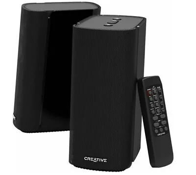 Kaufen Creative T100 2.0 Kompakt Hifi-Lautsprecher, Bis 80w Peak Power Mit Bluetooth • 129€