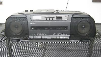 Kaufen Stereo Radio-CD-Kassetten-Rekorder, Marke Profex, Größe: 60 X 20 X 20 Cm (B/H/T) • 9€