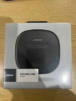 Kaufen Bose SoundLink Micro Bluetooth Lautsprecher - Schwarz - Brandneu Versiegelte Box • 136.58€