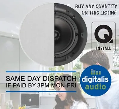 Kaufen Q Acoustics Qi65CB 6,5  Q Install Stereo Hochwertige Deckenlautsprecher • 201.81€
