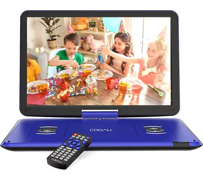 Kaufen COOAU 17.5  Tragbarer DVD Player Mit HD Display Für Sync TV/Projektor Bildschirm • 105.99€