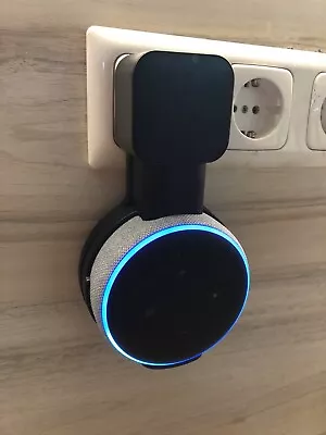 Kaufen Halterung Wandhalterung Amazon Alexa Echo Dot 3.Generation In Schwarz Flach • 11.90€