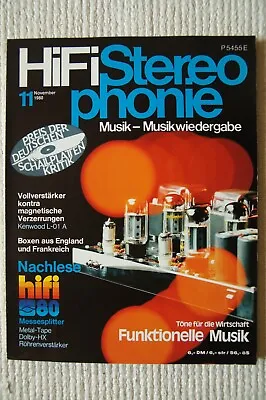 Kaufen Hifi Stereophonie, Der Klassiker, 1980 Heft 11 • 12.99€