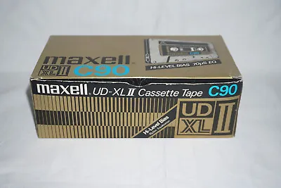 Kaufen 11 X MC Maxell UD XL II C90 Audiokassetten Leerkassetten  Neu U. OVP In Org. Box • 289€