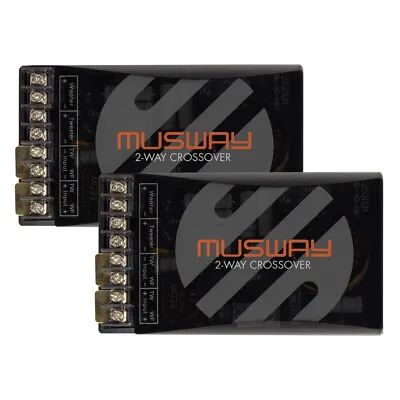 Kaufen MUSWAY MG2X 2 Wege Lautsprecher Frequenzweiche Paar Für Auto Und Home Hifi • 129€