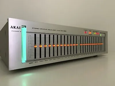Kaufen Akai EA-G90 Stereo Graphic Equalizer Rare LED 2 Farbe Vintage 1981 Work Goodlook • 734.99€