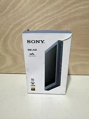 Kaufen Sony NW-A45 16 GB Audio Walkman MP3 Player Mondbeleuchtet Blau Ex-Display • 198.41€