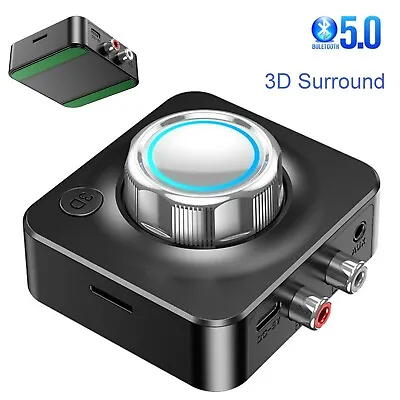 Kaufen 3D Surround PRO Mini Bluetooth 5.0 Digital Verstärker Stereoempfänger Schwarz  • 22.39€