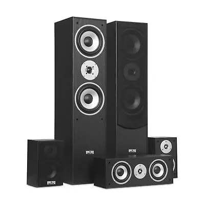 Kaufen Heimkino System HIFI Lautsprecher Set Surround Sound Boxen Schwarz 335W RMS  • 164.99€