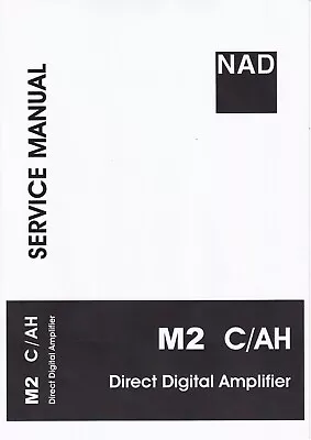 Kaufen Service Manual-Anleitung Für NAD M2  • 16€