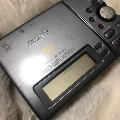 Kaufen Md Sony MZ-R3 Musik Portable Mini Disc Spieler Schwarz Walkman Junk • 151.50€