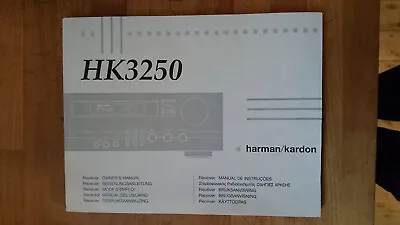 Kaufen Harman Kardon HK3250  Bedienungsanleitung Operating Instuctions Manual • 3€