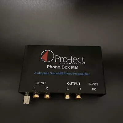 Kaufen Pro-Ject Phono Vorverstärker - Schwarz Gebrauchter Zustand Kein Netzteil • 46.52€