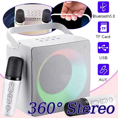 Kaufen Karaoke Maschine Kinder Karaoke PA-System Bluetooth Karaoke Maschine Mikrofonen • 30.92€